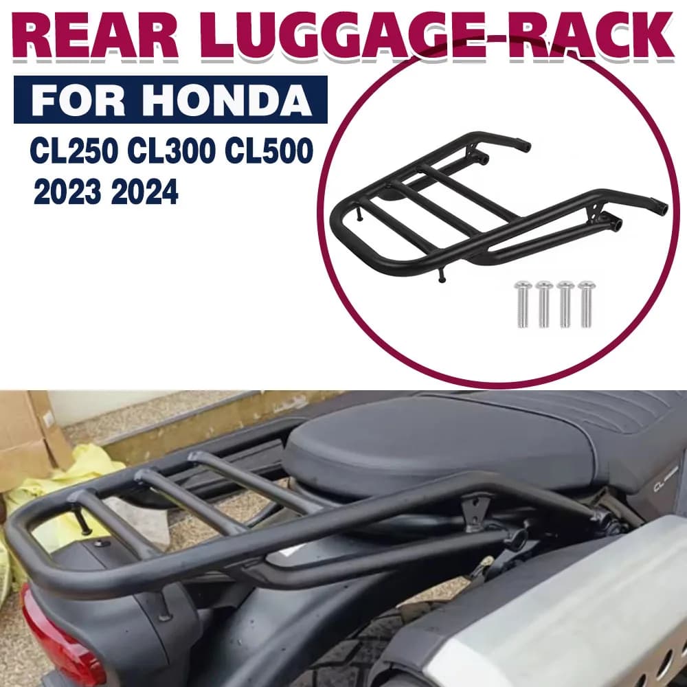 For Honda CL250 CL300 CL500 CL 250 300 500 Cargo Luggage carriers Rear mounting bracket Coda Rack Top Box Valigia Carrier