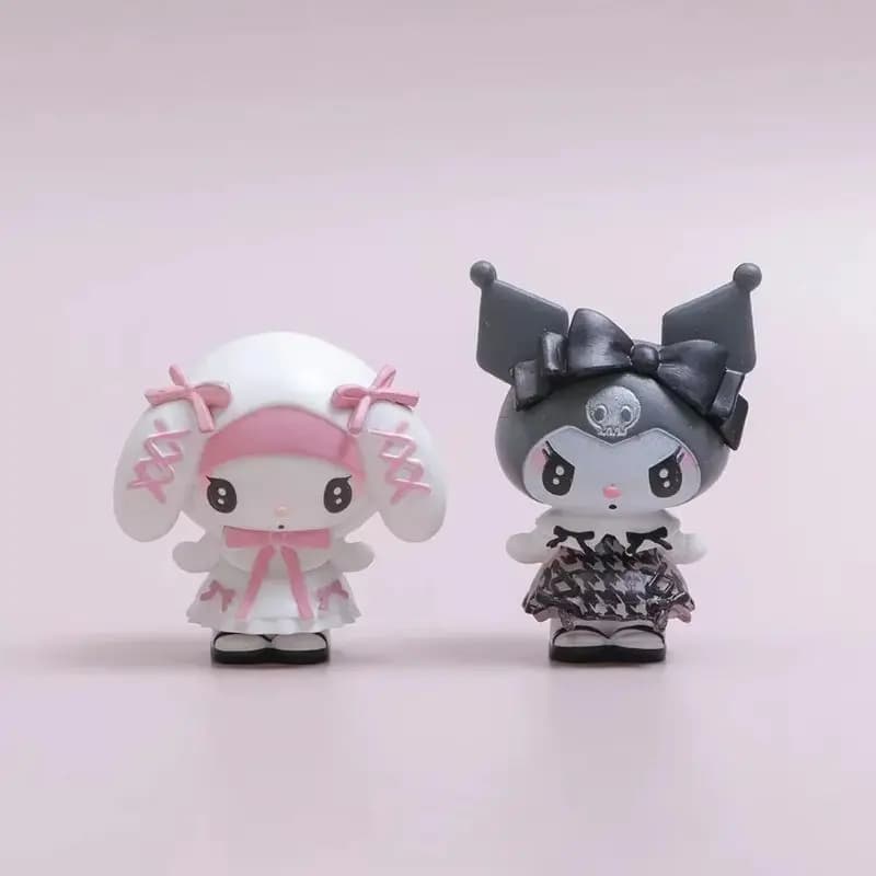 Mini Kulomi 4cm Blind Box Personaggi Cartoon Action Figure Bamboline Sacchetto Sorpresa Modellini Carini Collezione Giocattolo Trendy Regalo a Sorpresa