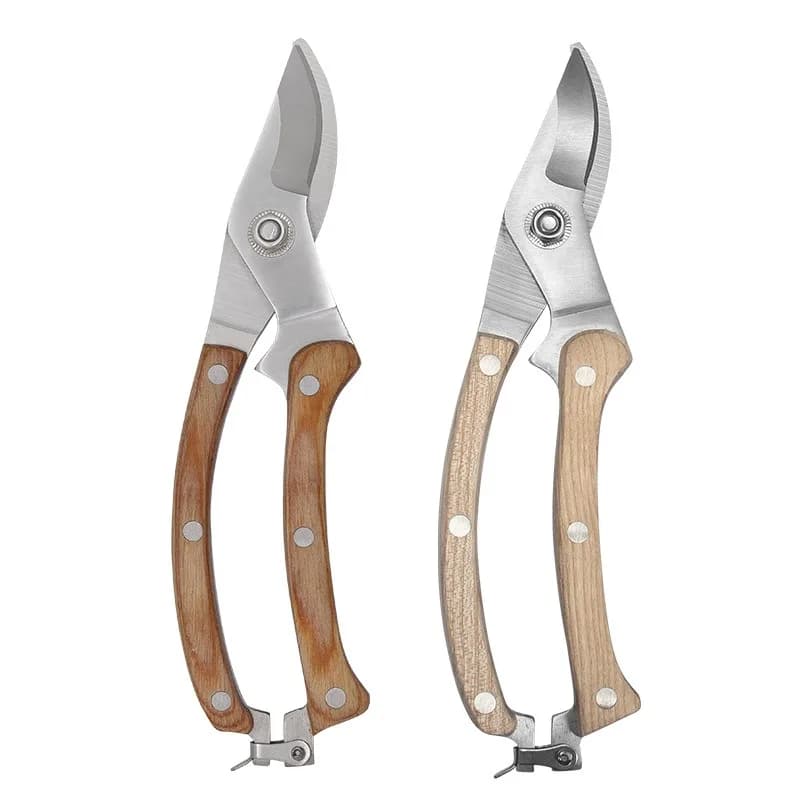 Shearing shears Shears for horticultural branches Garden shears with wooden handle