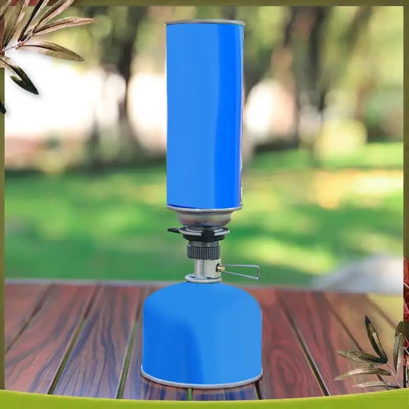 1 Piece Reliable Adapter for Camping Gas cooker Adapter for Aluminium Gas Tank Adapter Head Gas Connector