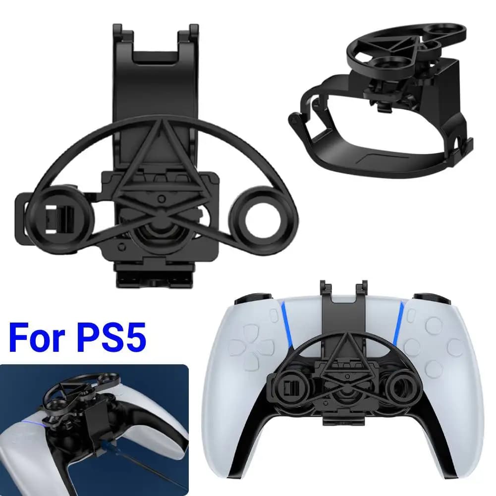Mini Volante da Corsa per Controller PS5, Accessorio Ausiliario di Direzione per Giochi di Corse Stampato in 3D