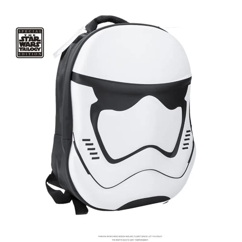 Zaino 3D Stereo Cartoon di Star Wars, Zaino di Darth Vader e Stormtrooper, Borsa per Laptop, Zaino Scolastico, Articoli per Uso Quotidiano
