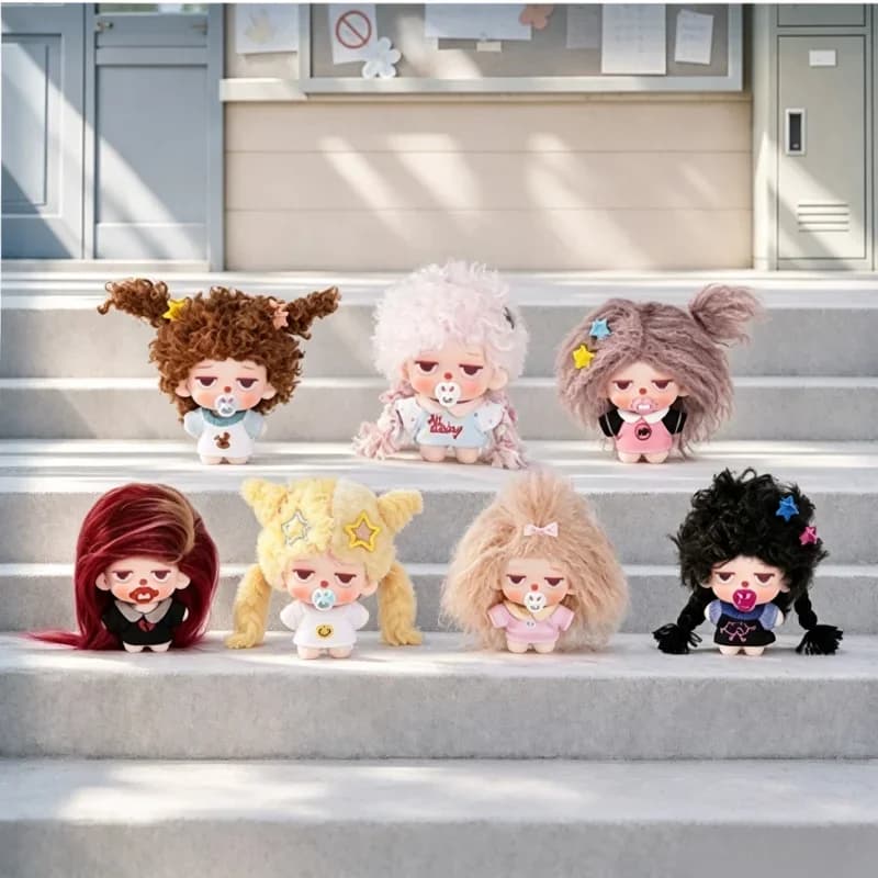 Mowdo After School Escape Series Blind Box Mystery Box Toys Kawaii Ornaments Figurines Home Decor Desktop Model Dolls Gift Model