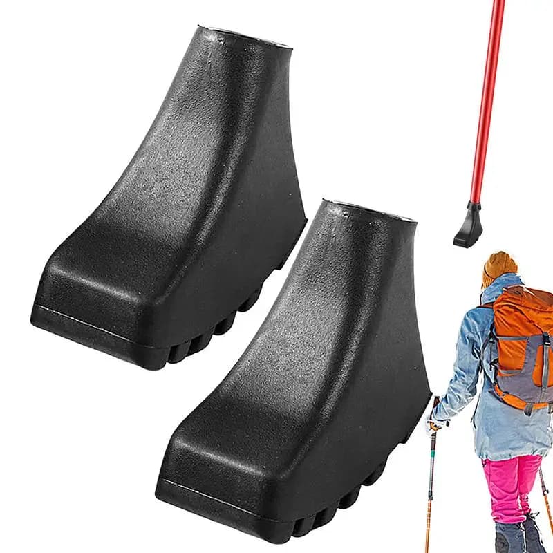 Rubber Tips for Trekking Sticks Rubber Tips for Cane Rubber Tips for Spare Trekking Sticks Rubber Tips 2X Rubber Tips