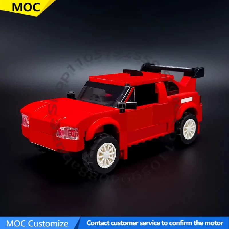 401 PCS Speed King ZX Rallye raid Evo 4 1994 MOC Personalizza Modulare Building Block Educativo Popolare Giocattolo FAI DA TE Regalo Di Natale