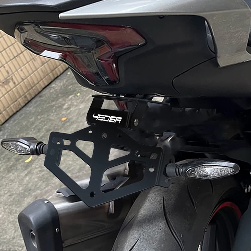 For CFMOTO CF 450SR 450SS 450SRS 450 SR SR-S SS 20222025 2026 License Plate Holder Bracket Rear Tail Tidy Fender Eliminator Kit