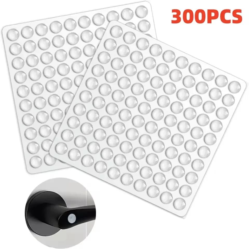 300/100 Pz Auto Adesivo Fermaporta Ammortizzatore In Gomma Buffer Paraurti Per Armadi Cuscinetti Per Mobili In Silicone Cuscino Cuscinetti Protettivi