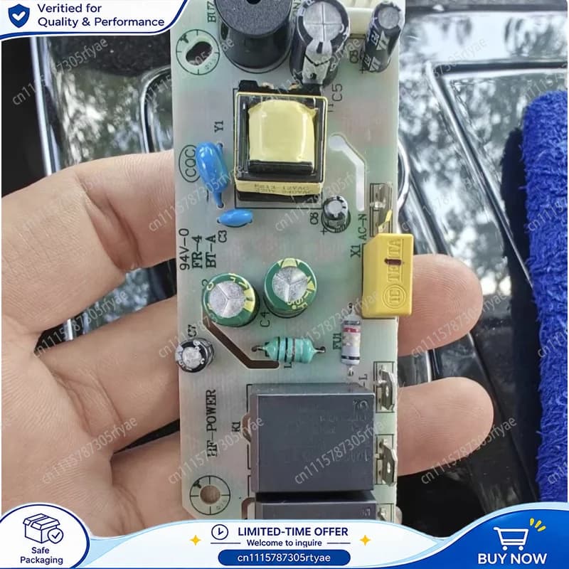 Universal Air Fryer Power Supply Main Control Board Computer PCB Replacement Repair Board for Electric Fryer Accessories