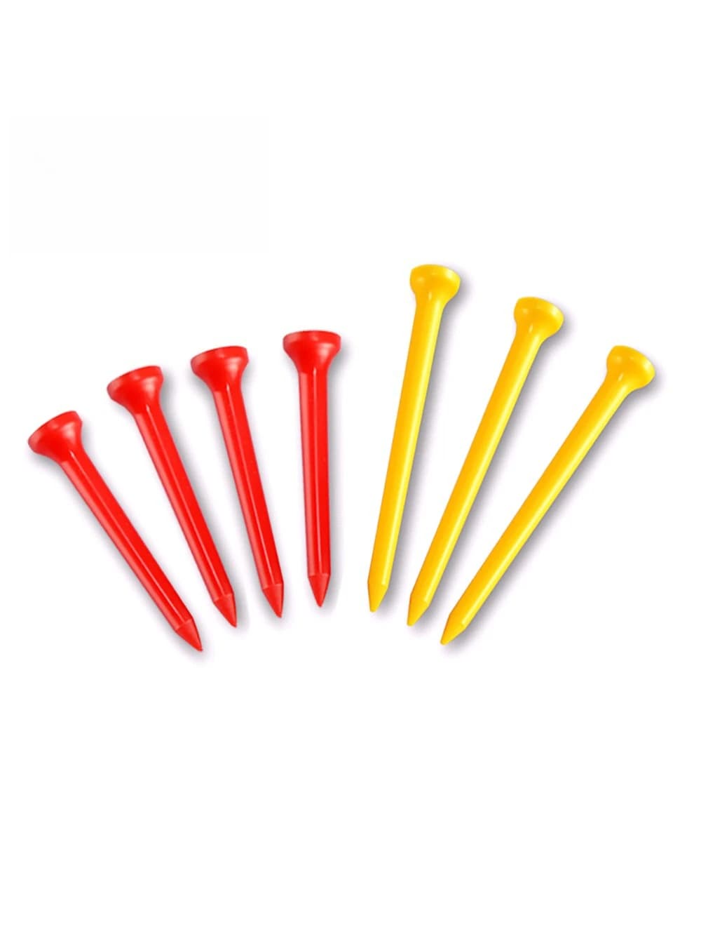 Tee da Golf in Plastica Assortiti 36/54/70/83mm QT009