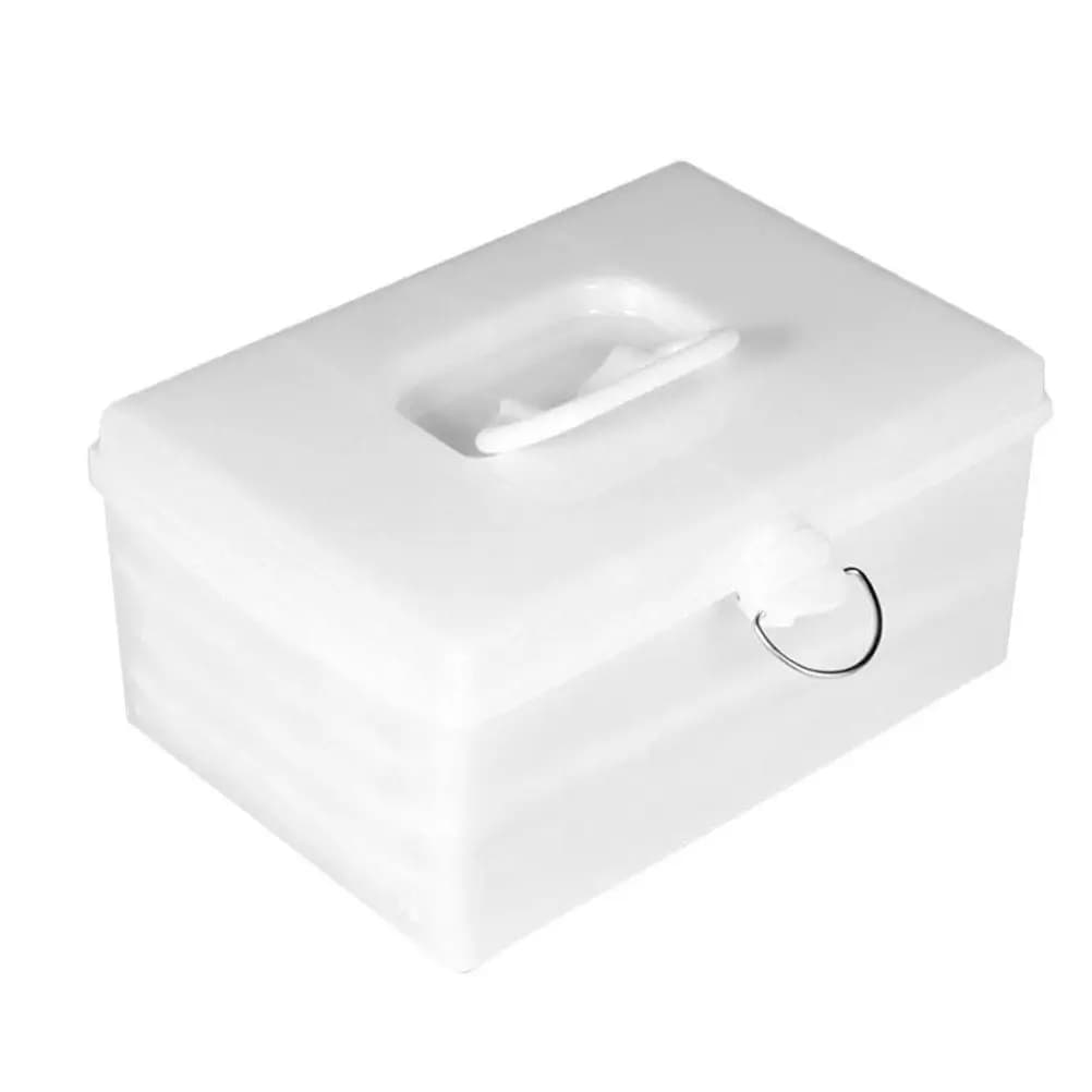 Portable Mahjong Box Plastic Large Capacity Storage Case for Mahjong Tiles Household Organizer Smooth Edges Design