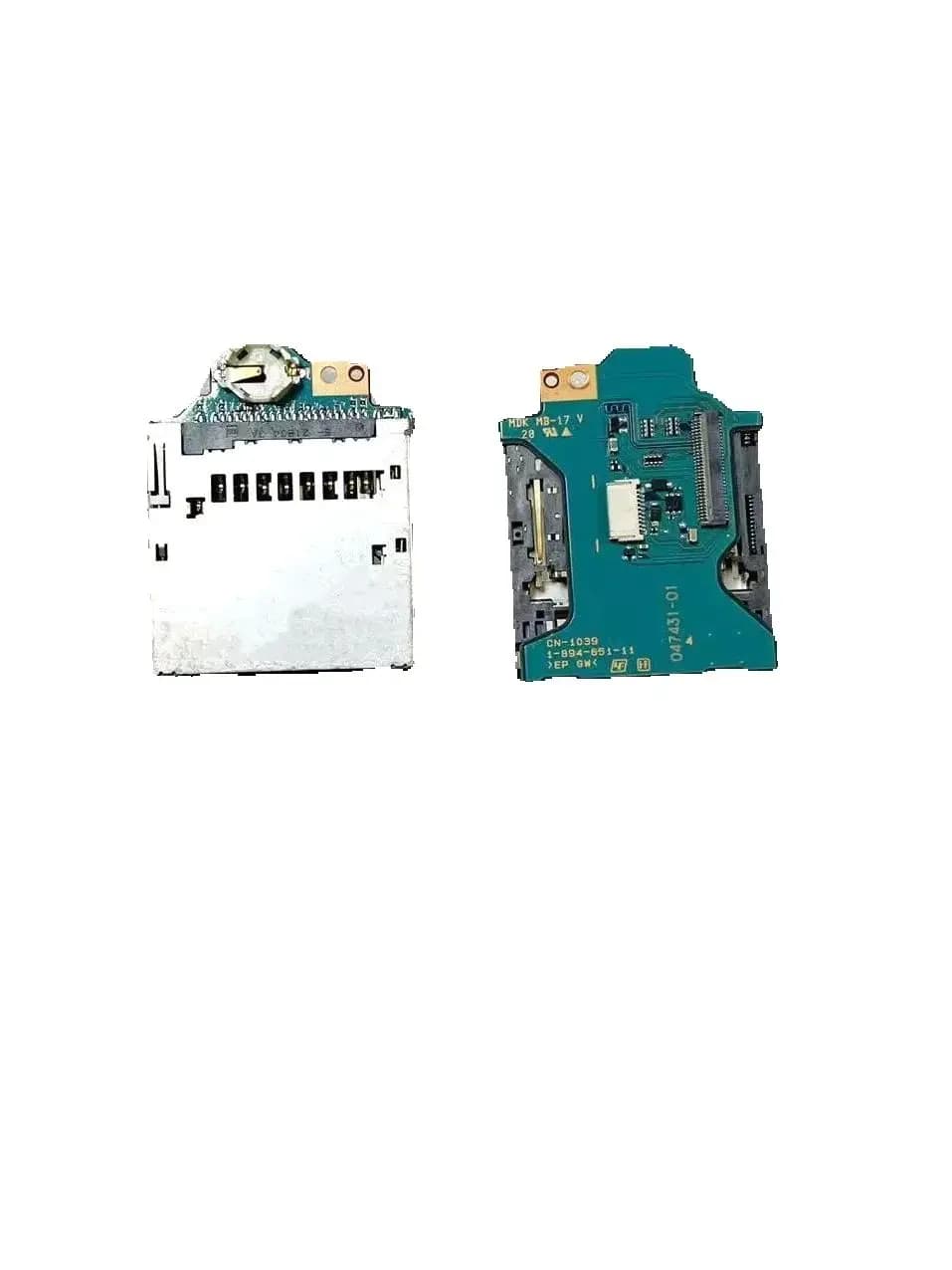 Scheda lettore slot per scheda di memoria SD originale PCB CN-1039 per Sony ILCE-6400 a6400 A6400 Parte di riparazione