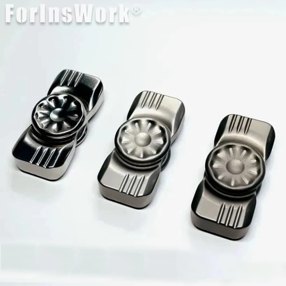 Spinner Fidget a 2 pale GreyCrossing EDC per adulti Giocattolo spinner a mano EDC per bambini