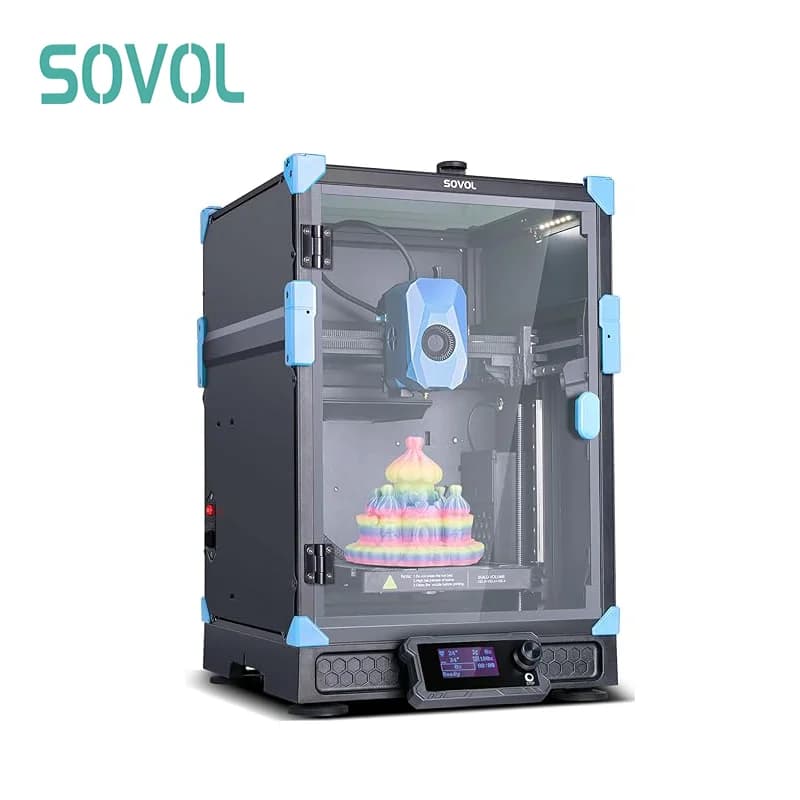 3D Sovol Zero Printer, 1200 mm/s High Speed 3D CoreXY Printer with Teddy Scanning and Pressure Detection