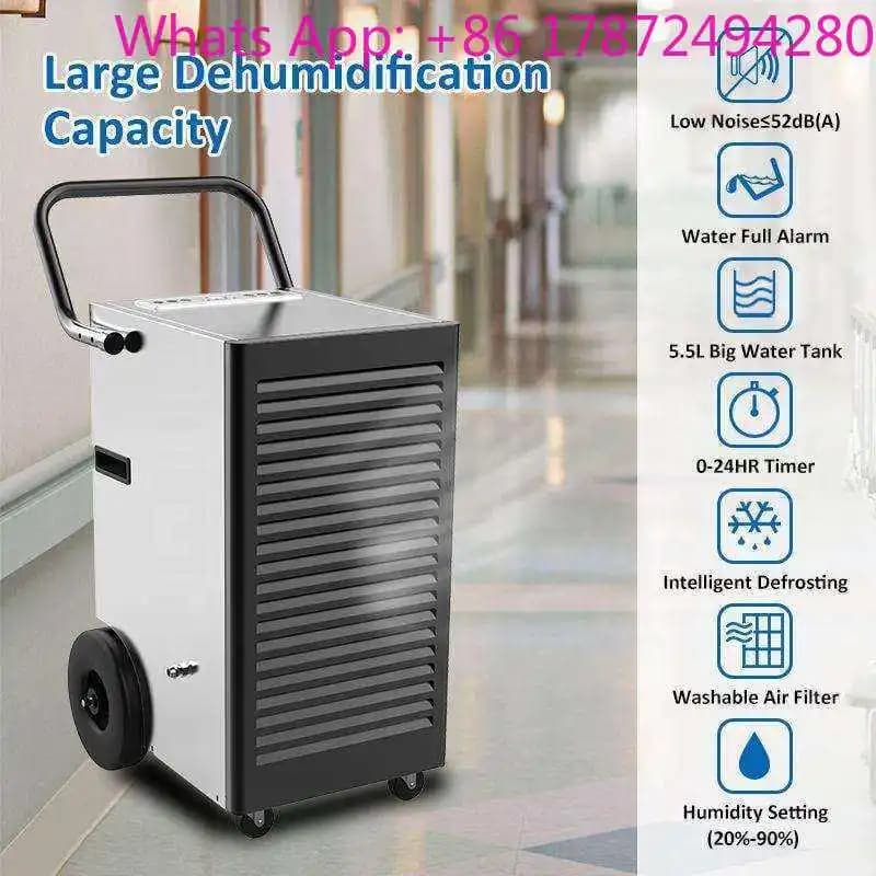 Deumidificatore Commerciale Industriale Portatile da 50l/Giorno