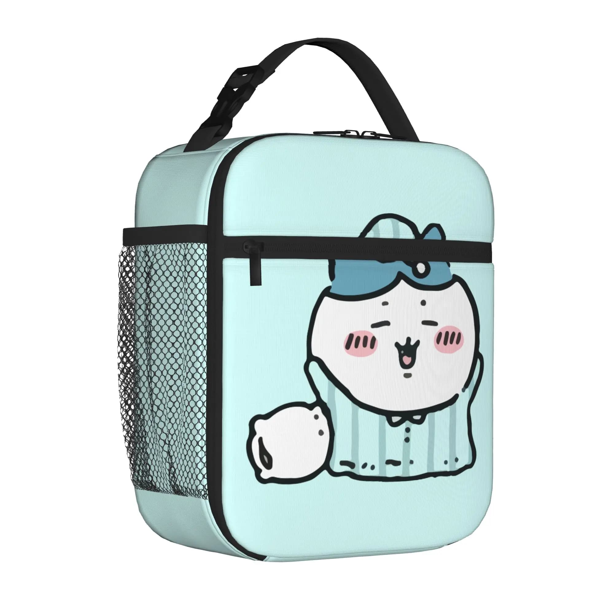 Cartoon Cute Chiikawas Thermal Insulated Lunch Bag for Work Hachiware Usagi Portable Food Container Bags Thermal Cooler Food Box
