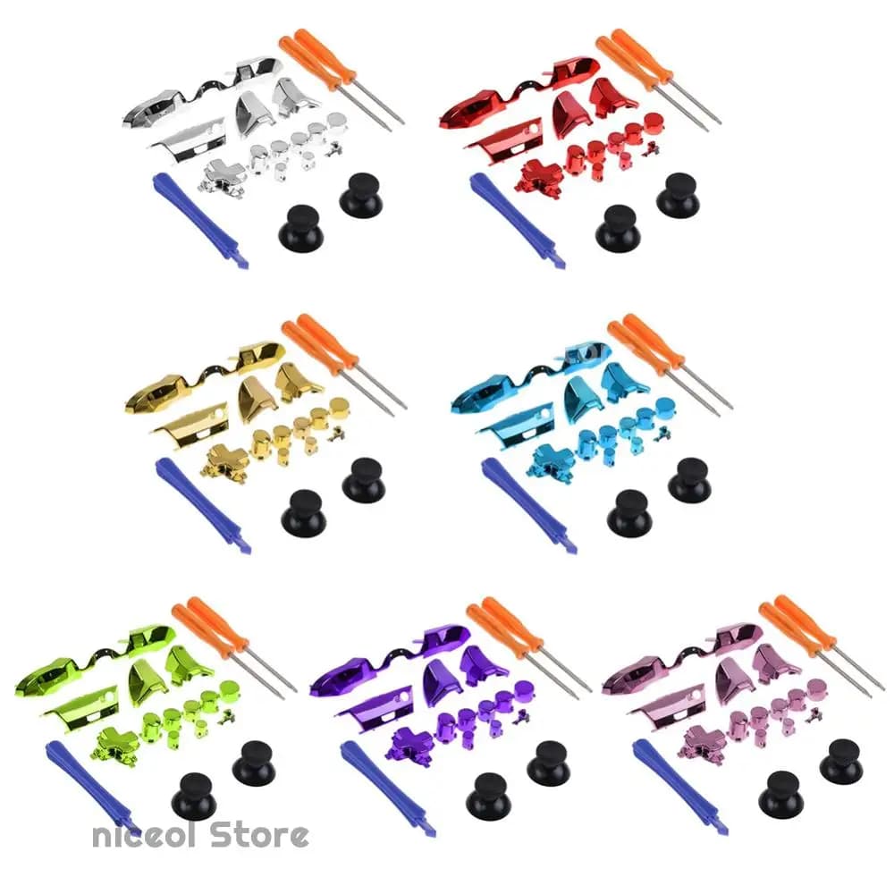 Set Completo di Pulsanti ABXY Dpad LB RB LT RT, Ricambi per Pulsanti e Grilletti LB RB per Accessori Xbox One Elite