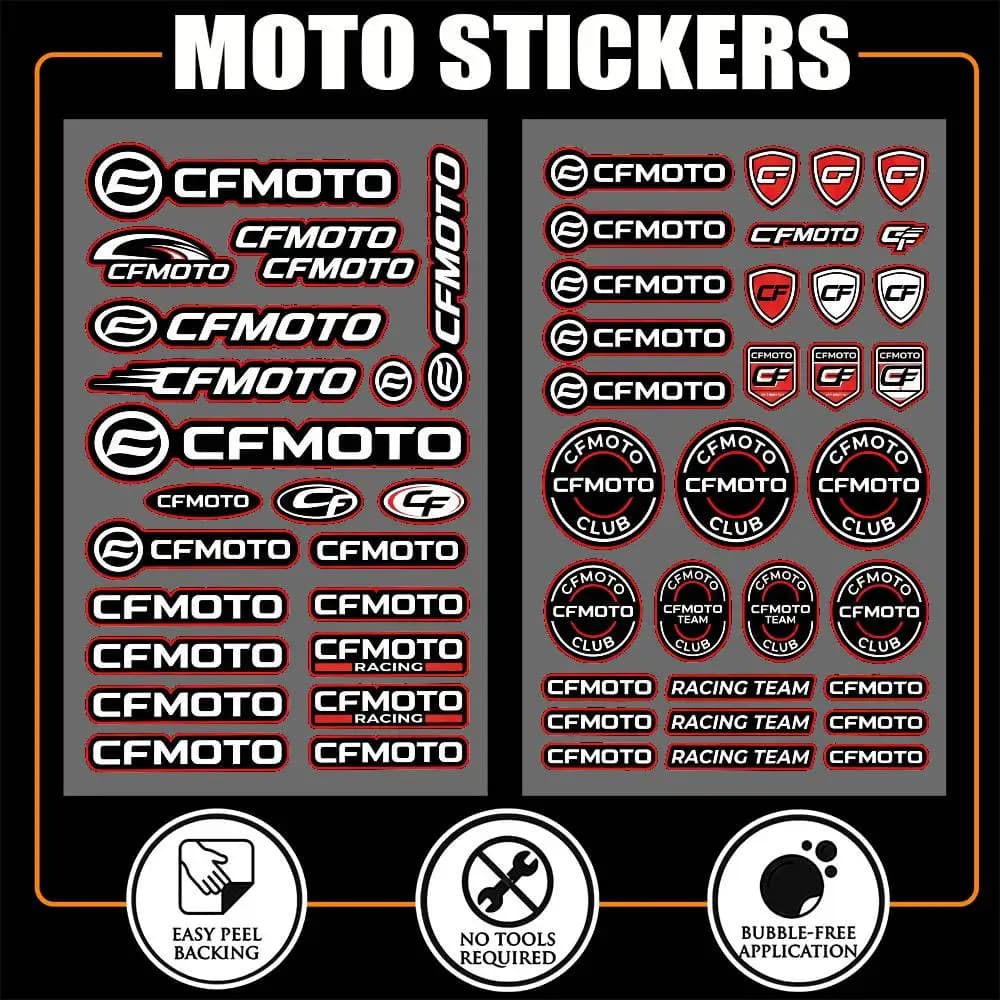 Adesivi Riflettenti Impermeabili Universali Multiuso per CFMOTO, per Nascondere Graffi su Auto, Moto, Casco, Tazza, Frigorifero, Decorazione