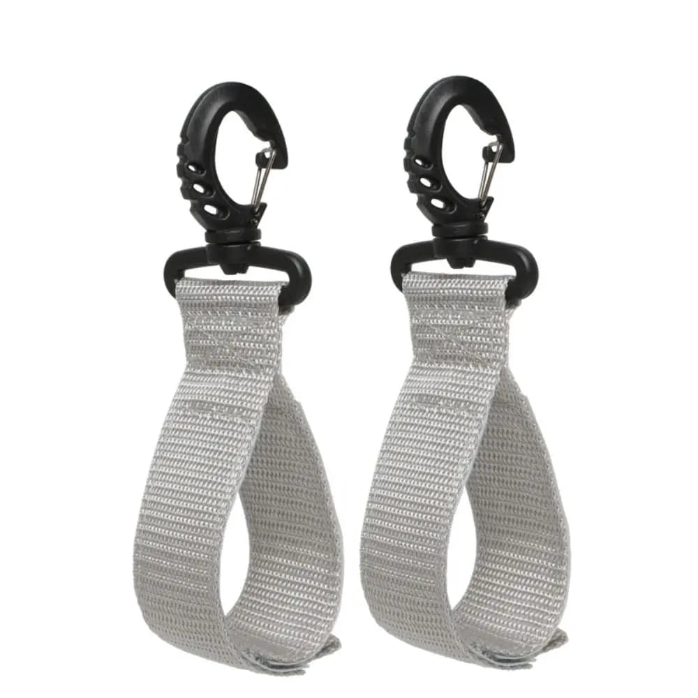 1 Pair Adjustable Strap Paddleboard Paddle Holder Strap Hook and Loop Rotatable Hook Kayak Paddle Keeper Durable