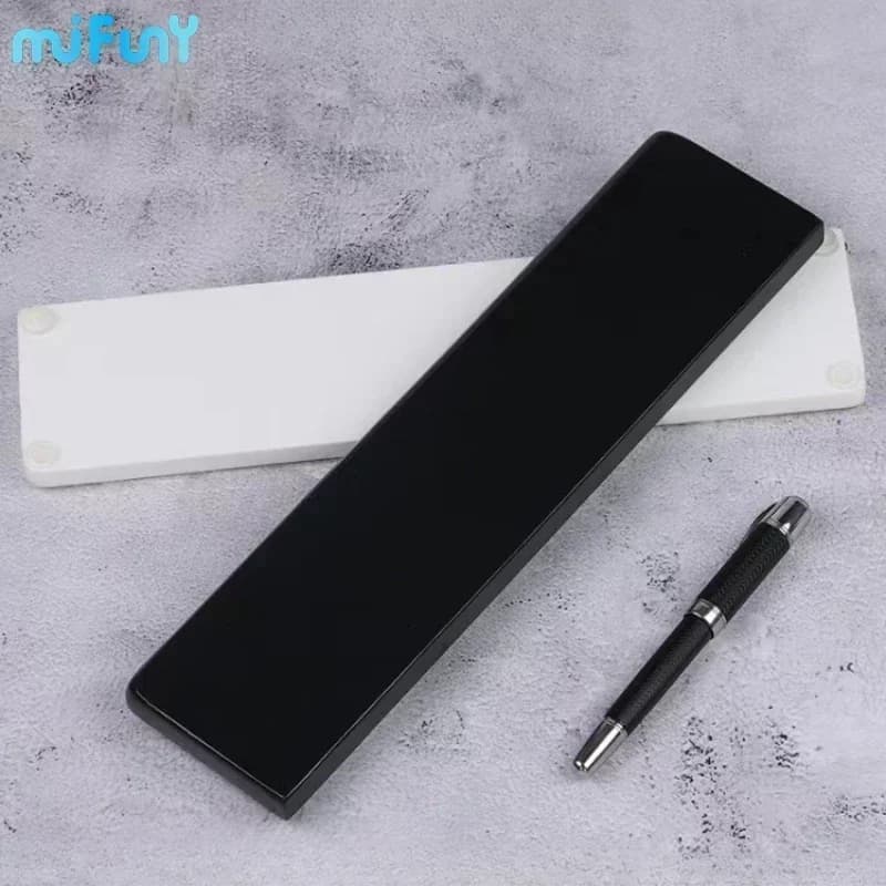 Poggiapolsi al quarzo Tastiera meccanica Protezione da polso personalizzata nera Comodo tappetino per mouse Rainy75 in marmo Accessori per giochi con tastiera