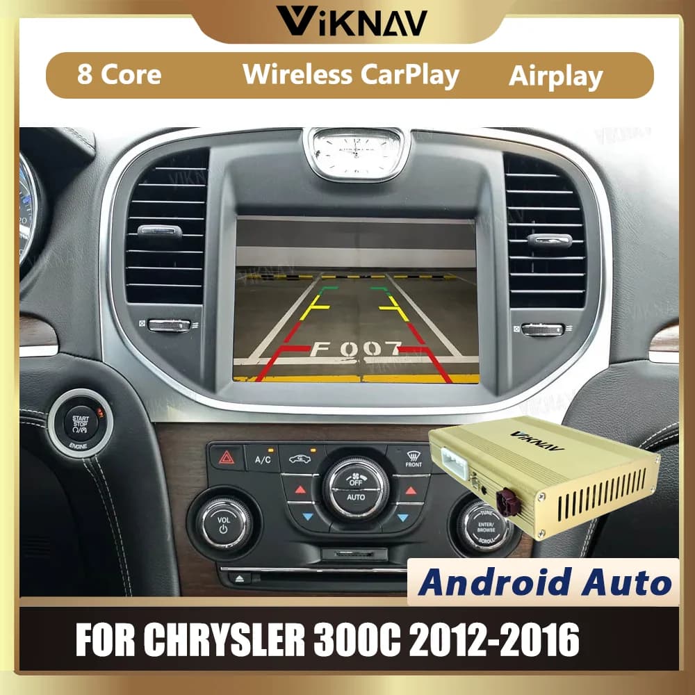 Linux Interface Box Car Radio For Chrysler 300c 2012-2016 CarPlay Android Auto Ariplay Mirror Link