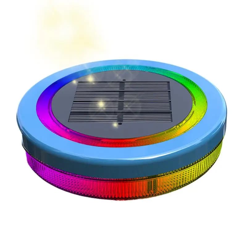 Luci solari galleggianti per piscina Luci galleggianti Decorazione del giardino Luci per piscina RGB Luce notturna per feste in piscina per piscina con laghetto