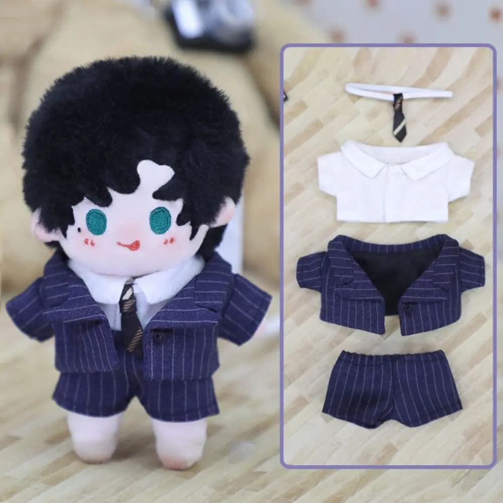 Vestiti per bambole accessori per abiti per bambole Idol di cotone da 10cm vestito di moda bambola di peluche top corti camicia pantaloni accessori di abbigliamento