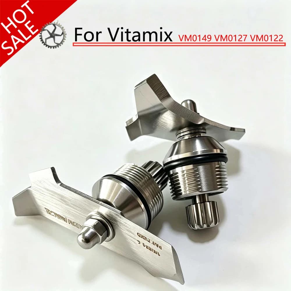 1 coltello per frullatore Vitamix VM0149 VM0127 VM0122 VITA MIX THE QUIET ONE VM0149 Coltello di ricambio per bicchiere da miscelazione in acciaio inossidabile