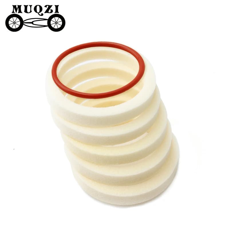 1sleeve MTB Bike Fork Maintenance Sponge Ring Suspension Fork Oil Sealed Lubricating Sponge Ring Cycling Accessories