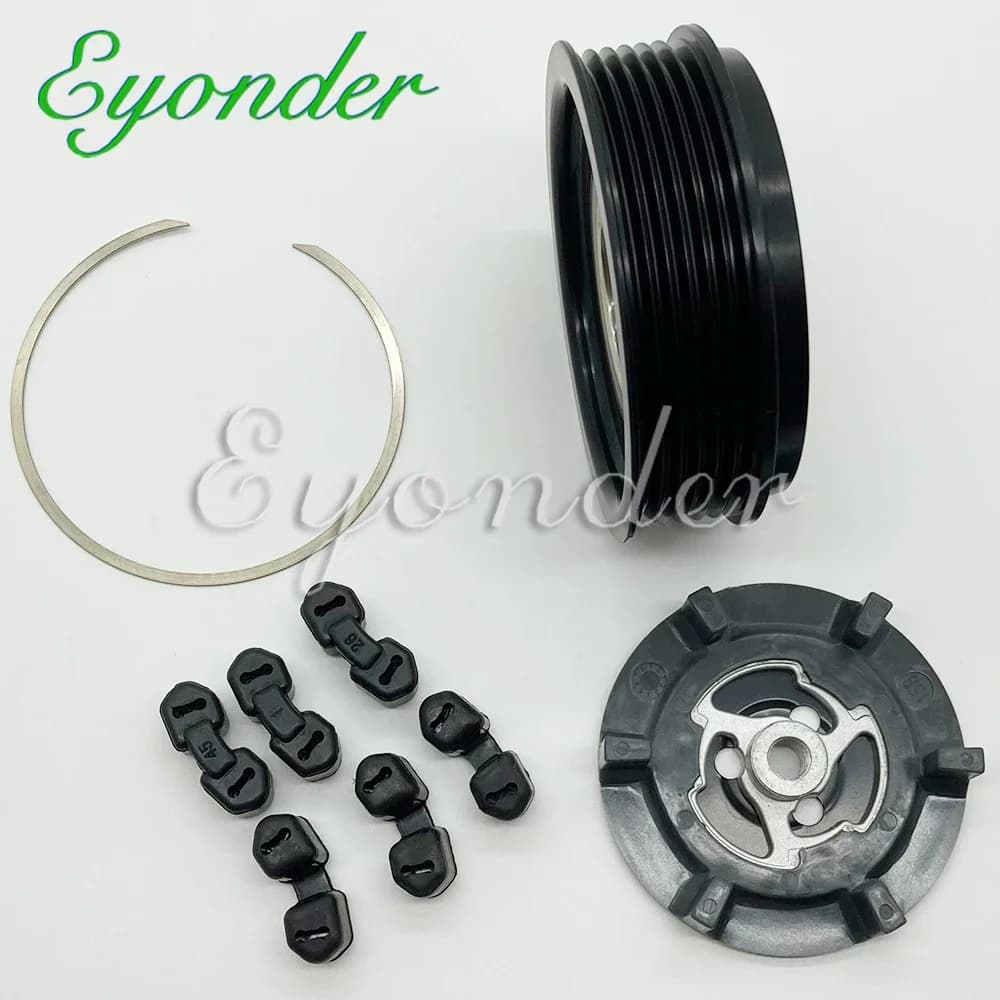 0002341312 A0012302911 7SEU17C AC Compressore Aria Condizionata Puleggia Frizione per MERCEDES E W211 CLS W219 ML W164 S W220 V6 V8