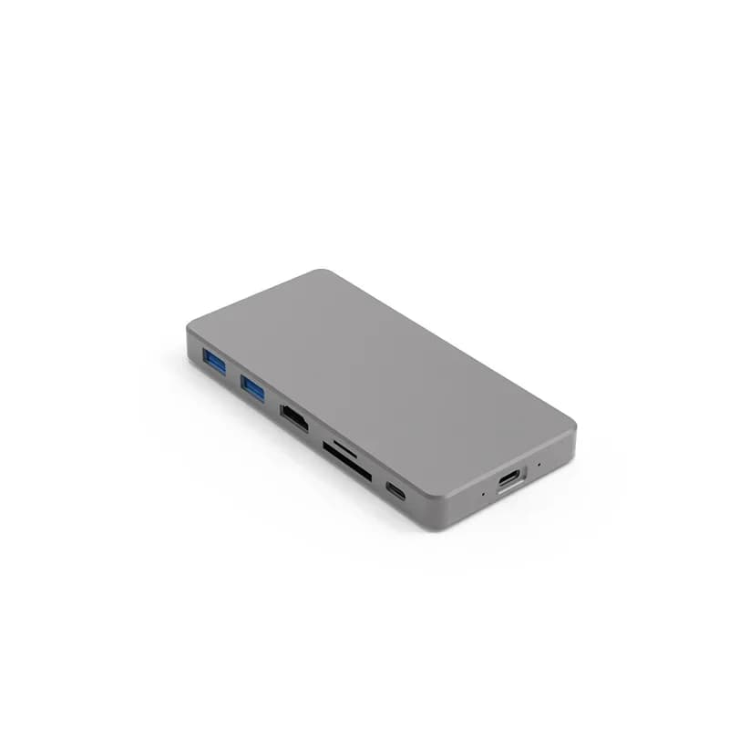 Docking station M.2 NVMe per disco rigido mobile, con porta Type-C, HDMI ad alta definizione 4K, per SSD a stato solido, portatile.