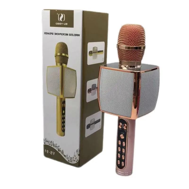 Microfono Bluetooth per telefono cellulare Karaoke Treasure scheda audio integrata Il microfono wireless supporta altoparlanti USB/TF