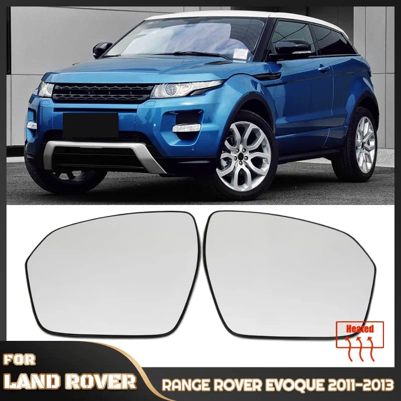For Land Rover Range Rover Evoque L538 2011-2013 Left&Right Side Heated Wing Mirror Glass Wide Angle Rearview Mirror Accessories