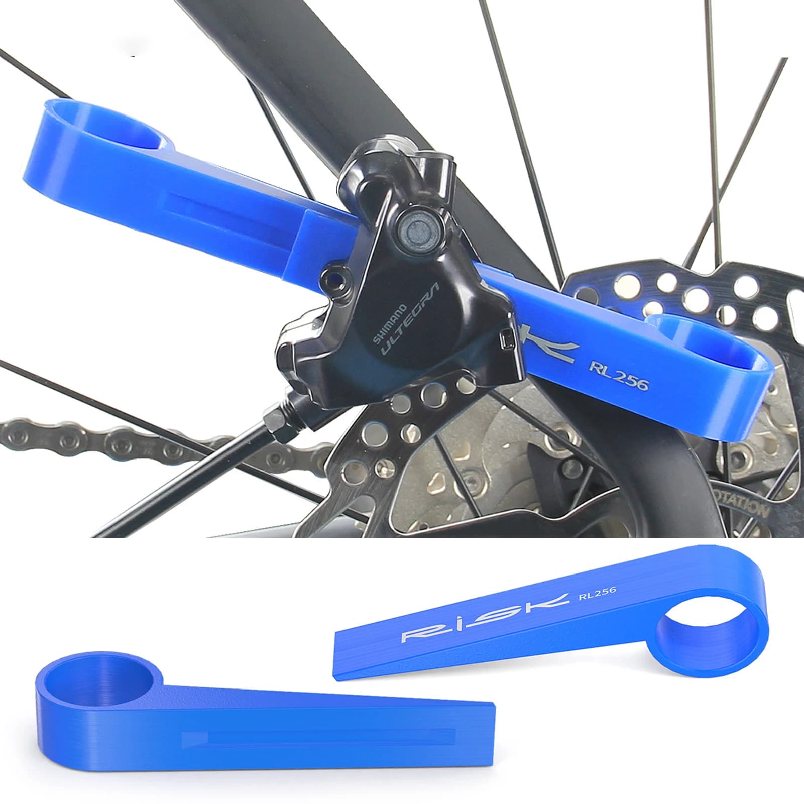1 paio di strumenti di ripristino del pistone della bicicletta Strumento per lo spalmare le pastiglie dei freni a disco idraulici della bici Strumenti professionali di riparazione bici per il ciclismo MTB