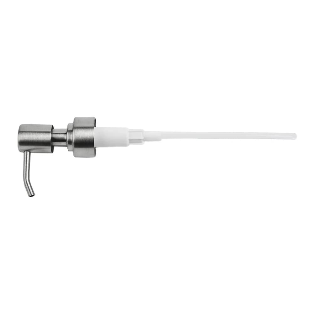 Testa della pompa in acciaio inossidabile Ugelli da cucina Sapone liquido Pompa per sapone Dispenser per bagno Accessori di ricambio