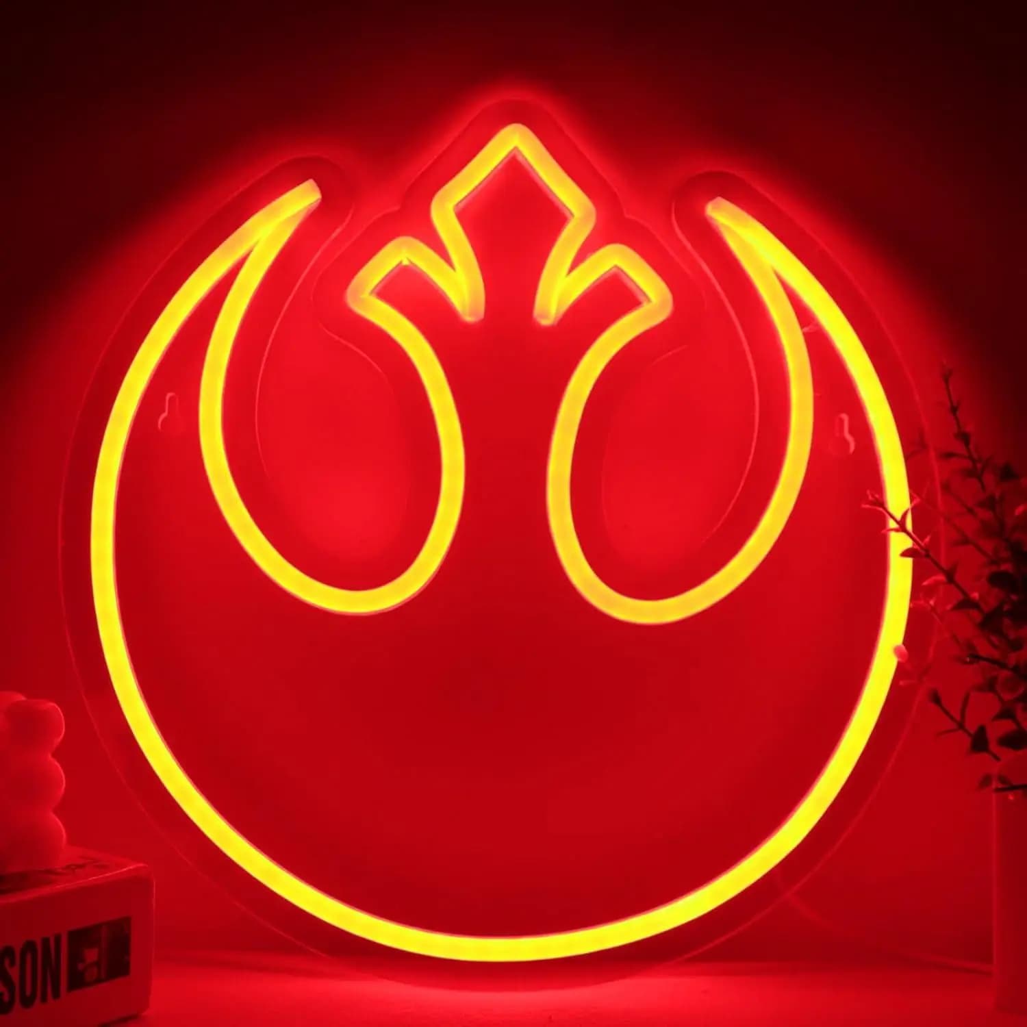 Insegne al Neon con Logo di Film, Luci al Neon USB Dimmerabili per Cinema, Camera da Letto, Centro Commerciale, Bar, Pub, Decorazione per Stanze, Insegne LED per Attività Commerciali, Regali