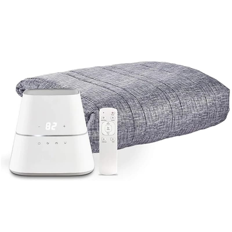 RV Smart Water Heated Blanket Remote Control Silent Thermostat Winter Warmth Deodorization Safety