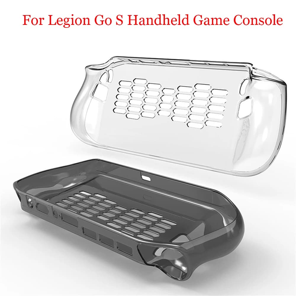 Custodia protettiva per console portatile Custodia protettiva in gomma morbida trasparente TPU per accessori per console di gioco portatile Legion Go S