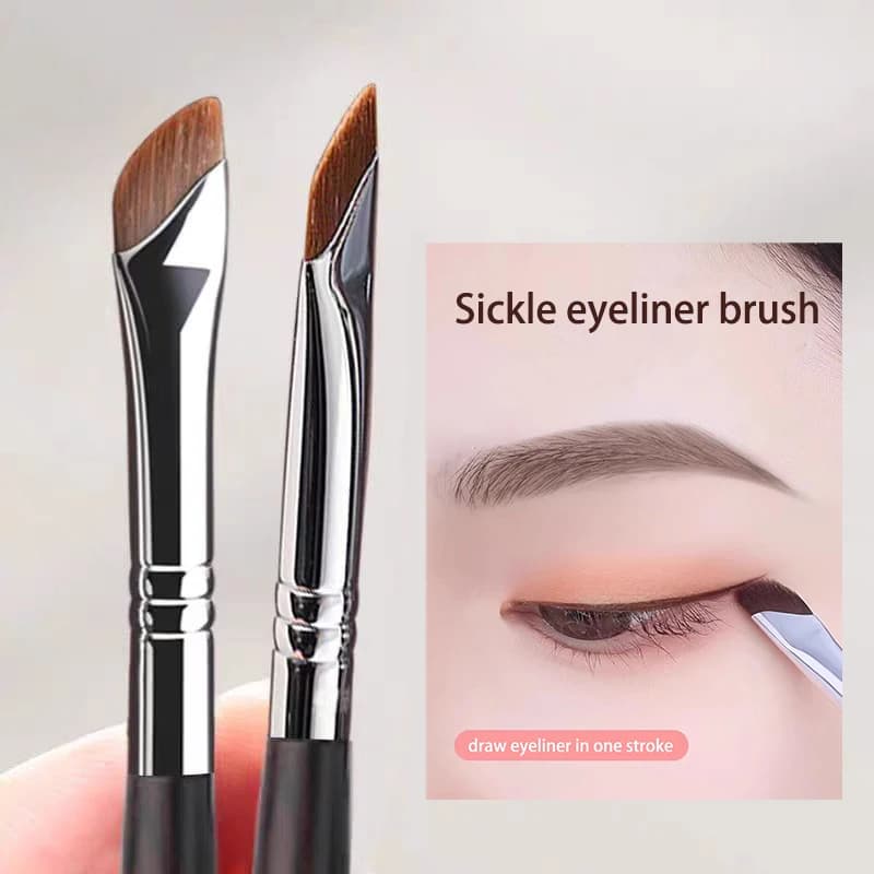 Eyeliner Brush Beam Brush for Eyeliner Brush for Details Diagonal Eyebrow Brush Intermediate Palpebra for Sleep Silk Kiss Makeup Tools