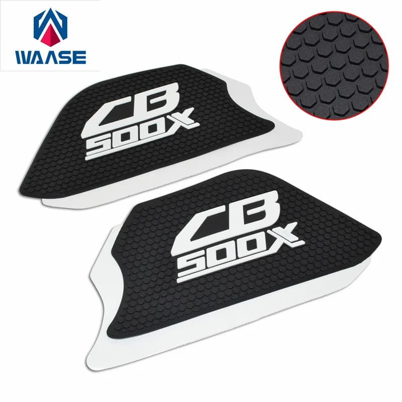 WAASE Tank Pad Protector Sticker decalcomania Gas Knee Grip Tank Traction Pad Side per Honda CB500X CB 500X2019 2020 2021 2022 2023