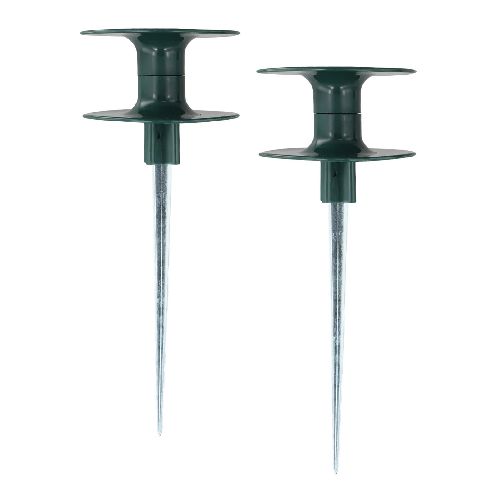 Rullo Guida per Tubo da Giardino in Resina con Punta in Zinco Resistente per una Gestione Efficiente del Tubo Senza Trascinamento o Danni alle Piante