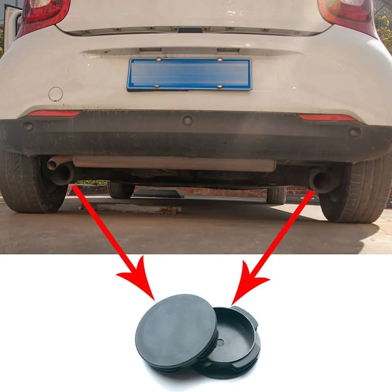 75mm Rear Waterproof Anti Ruggie Shoe Cover Shoe Tube For Mercedes Smart 450 451 453 Fortwo Forfour W451 W453
