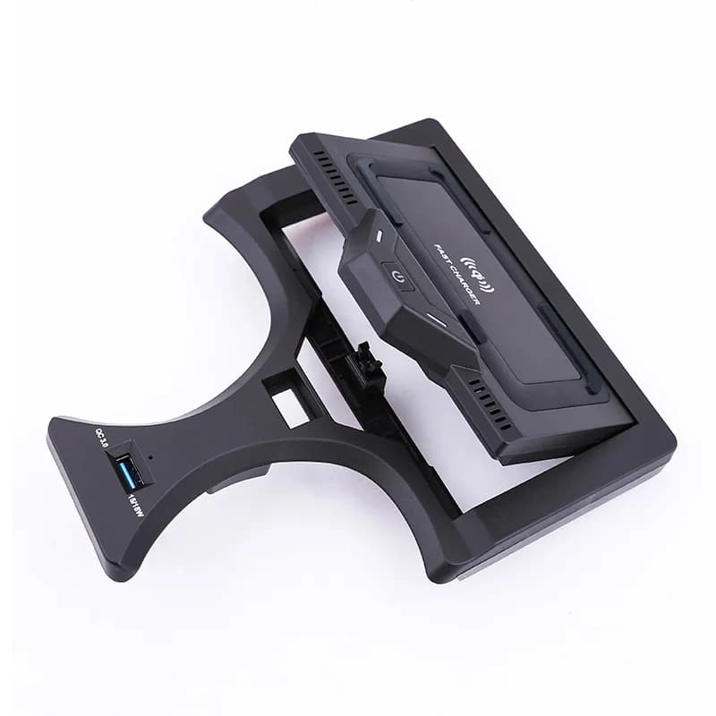 Per BMW Serie 3 G20 G28 Serie 4 con chiave a scheda NFC, caricatore wireless per auto, piastra di ricarica rapida per telefono, accessori 2020-2025 per LHD