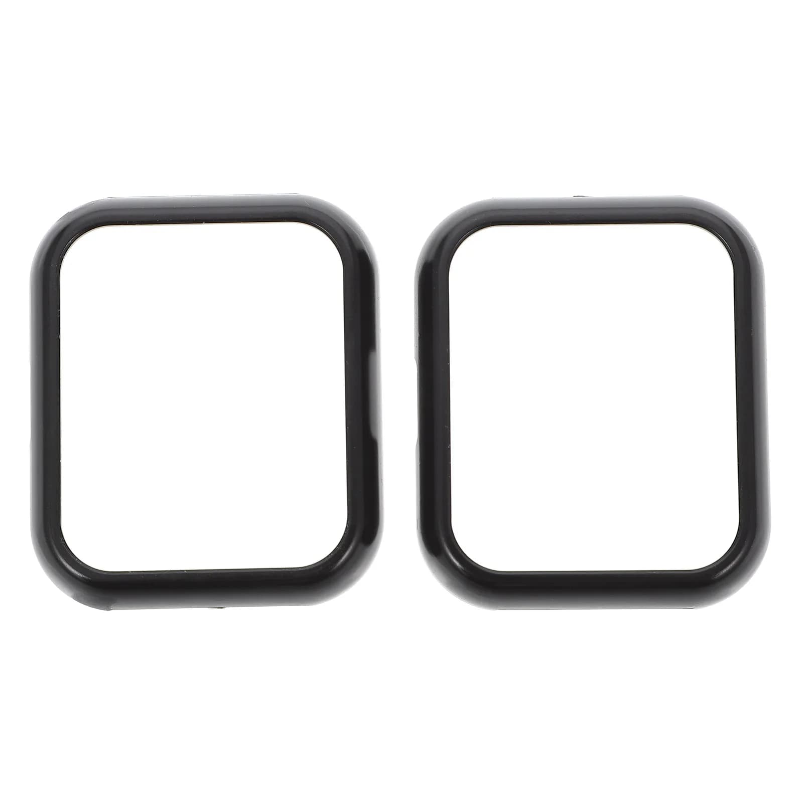 2 pezzi di protezione per lo schermo del smartwatch ultra sottile, impermeabile, con copertura completa, antipolvere, resistente ai graffi, sensibile al tocco.
