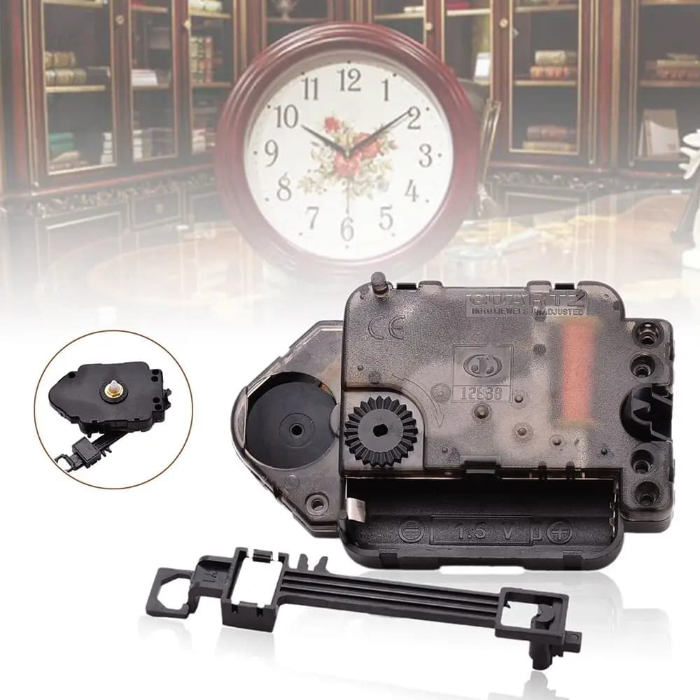 Meccanismo oscillante portatile Parte Kit di sostituzione dell'orologio al quarzo Movimento dell'orologio Parti dell'orologio Movimento a pendolo Accessorio per orologio da parete