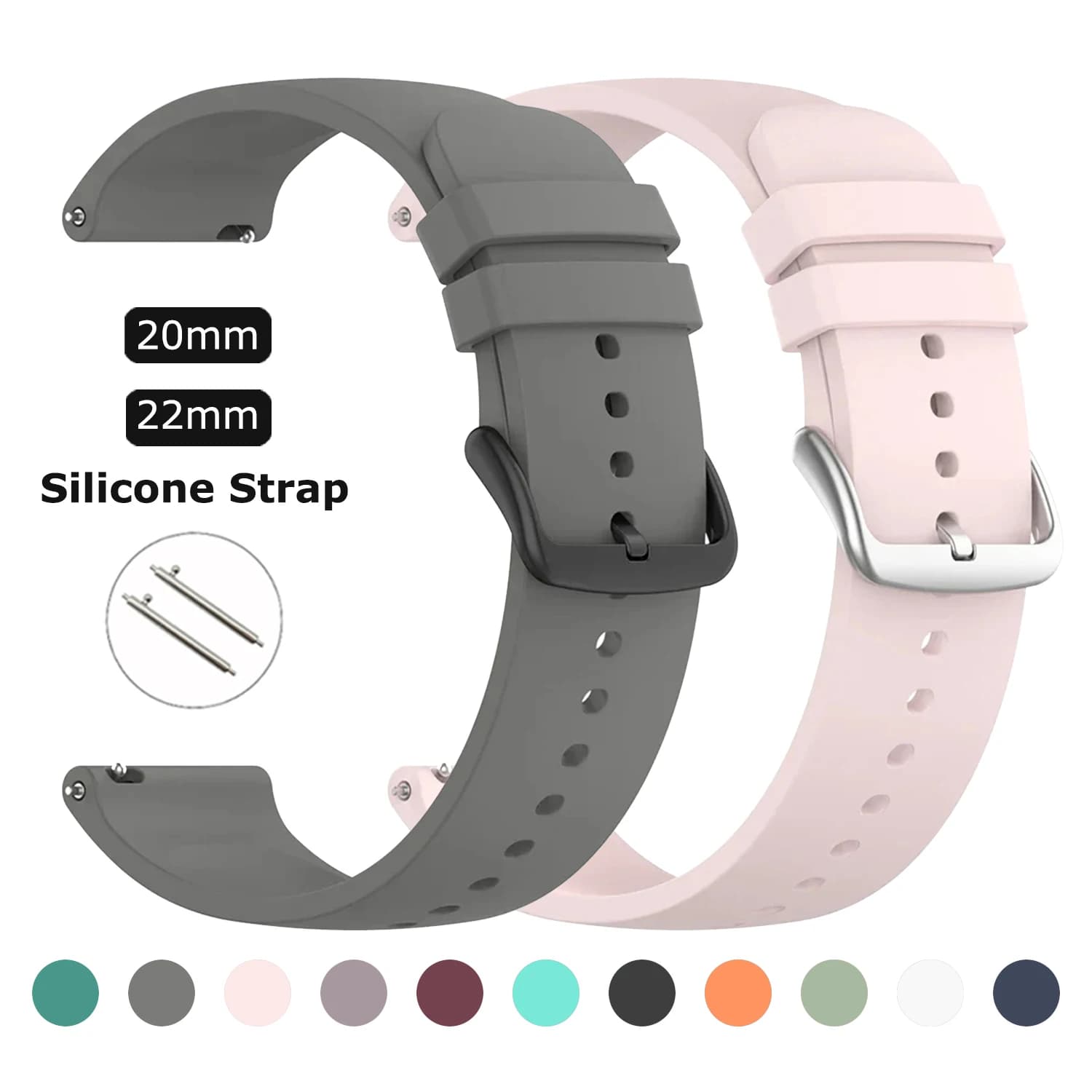 20/22mm cinturino in silicone per COROS APEX 4 2/PACE 3 2 cinturino da polso per COROS APEX 2 pro/APEX 46mm 42mm braccialetto Smartwatch accessori