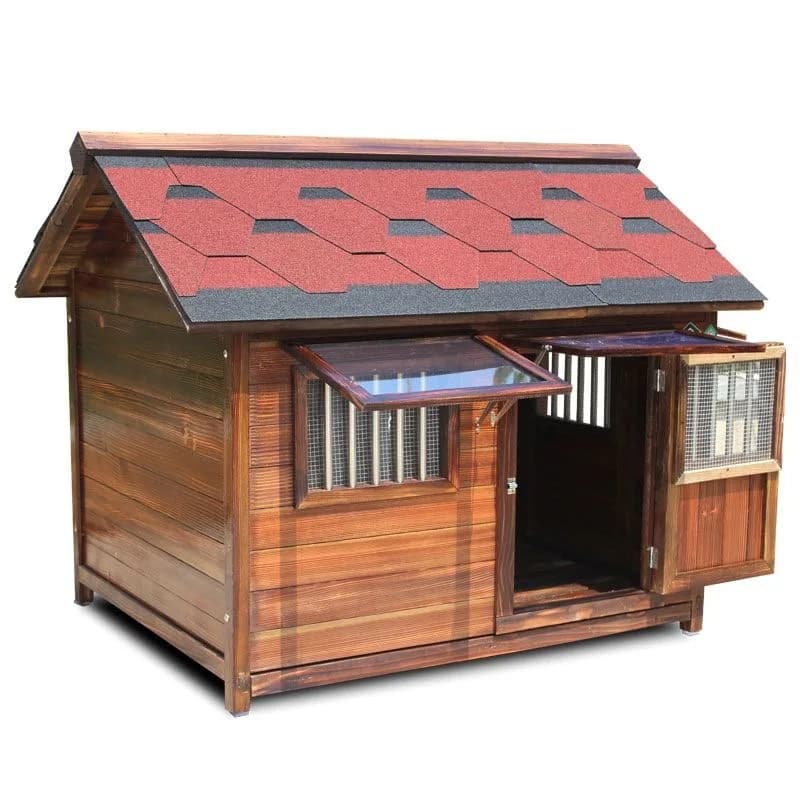 Dog Villa Luxury King Size Outdoor Kennel Outdoor Large Kennel Cat Nest All Seasons Pet Dog House