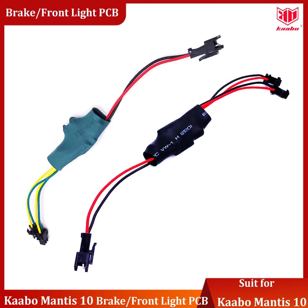 Scheda PCB Originale Kaabo Mantis 10 Light, Modulo Luce Freno e Luce Anteriore, Ricambio per Monopattino Elettrico Kaabo Mantis 10