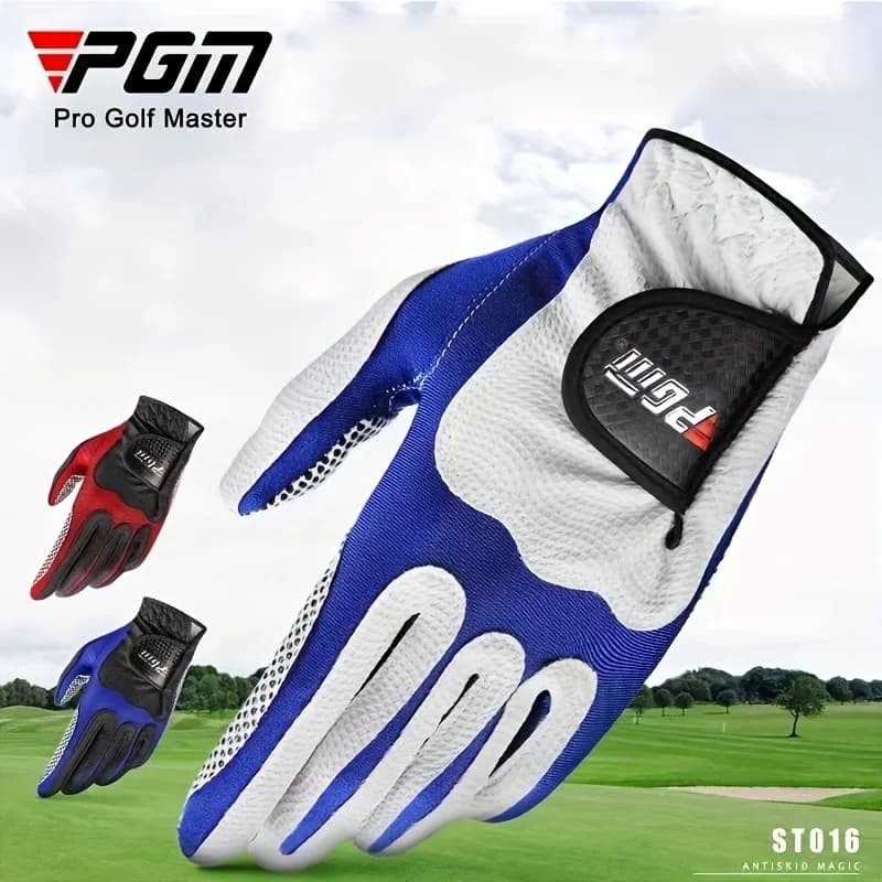 PGM 1pc Guanti da golf professionali Guanti da allenamento durevoli antiscivolo ST016, Accessori da golf