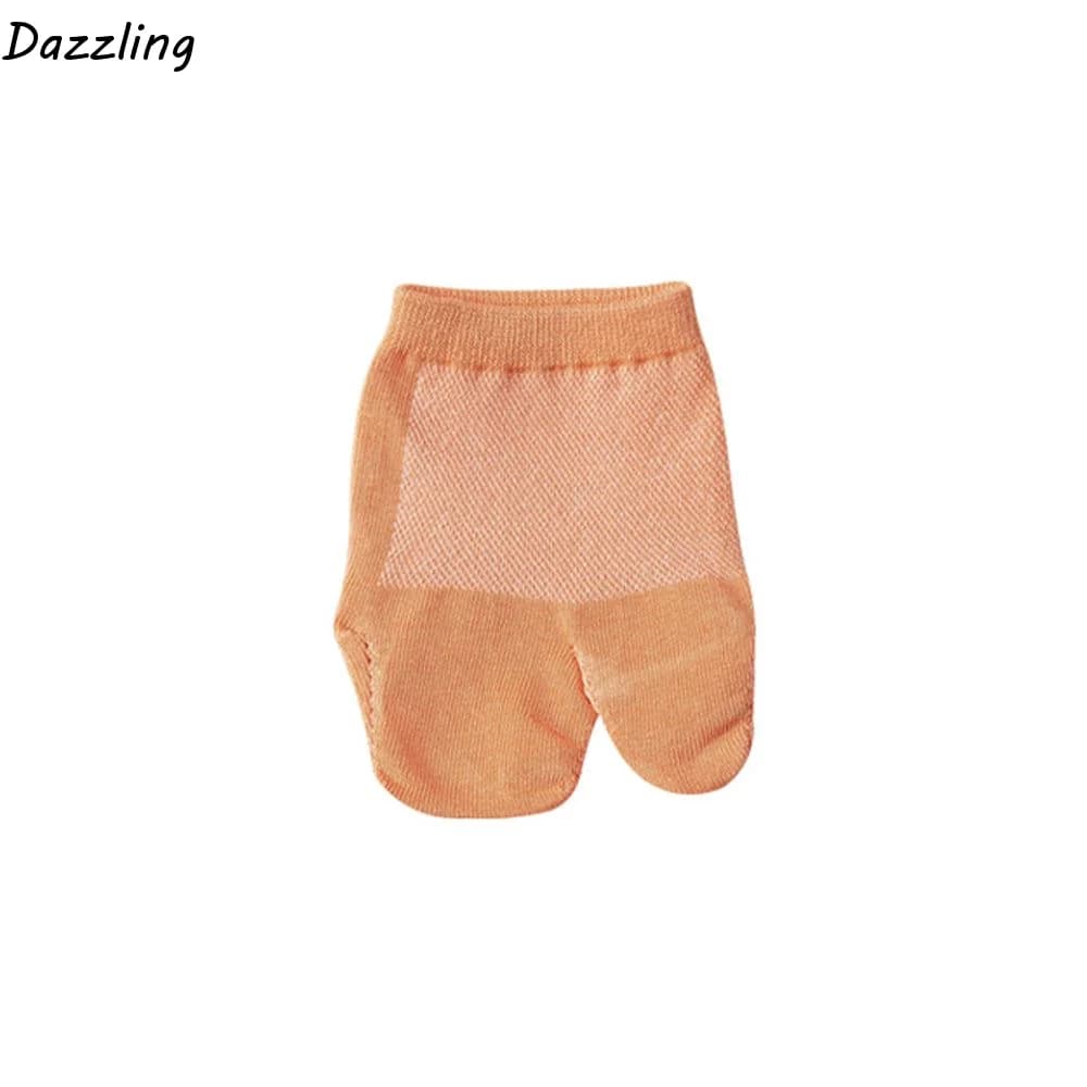 Fashion Cute Cotton Forefoot Socks Candy Color Breathable Mesh Split Toe Socks Half Palm Socks Women Hosiery Two Toe Socks