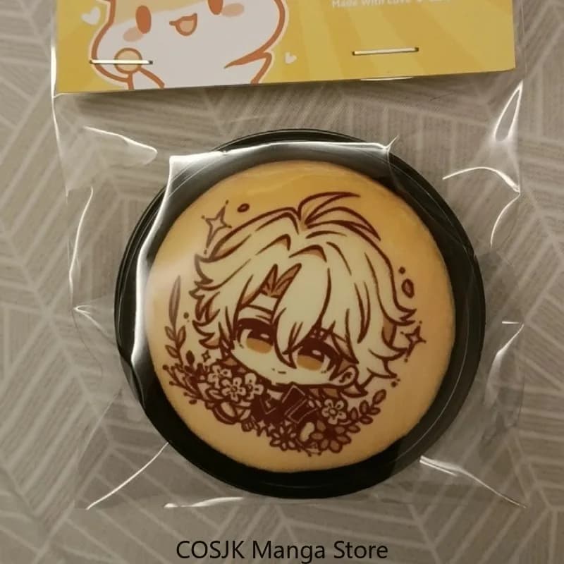 Anime Honkai Star Rail Fanmade Tea Break Series Cute Plush Badge Super Soft Shed-Resistant Brooch Game Breastpin Pin Souvenir